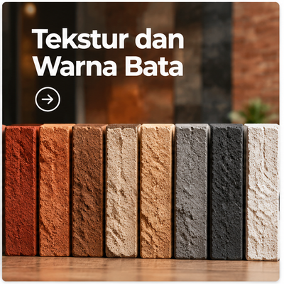 Tekstur dan Warna Bata